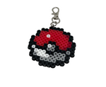 Pokeball Pixel Keychain