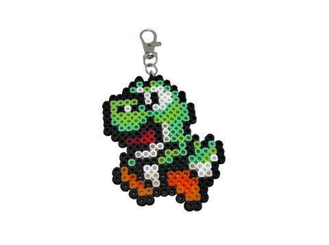 Yoshi Pixel Keychain